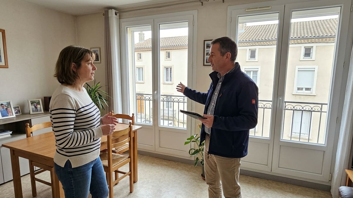 Femme discutant avec un professionnel RGE des aides pour changement de fenêtres
